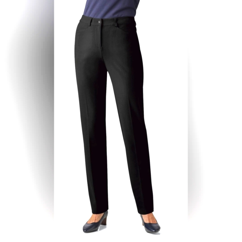 Chadwicks Dress Pants in 10 Womens Tall. Black